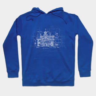 Haunted Mansion Blueprint Hoodie